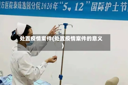 处置疫情案件(处置疫情案件的意义)-第3张图片