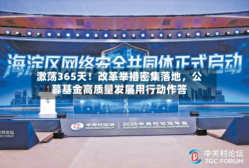 激荡365天！改革举措密集落地，公募基金高质量发展用行动作答-第2张图片