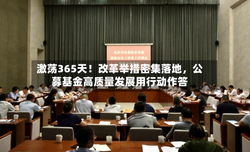激荡365天！改革举措密集落地	，公募基金高质量发展用行动作答-第3张图片